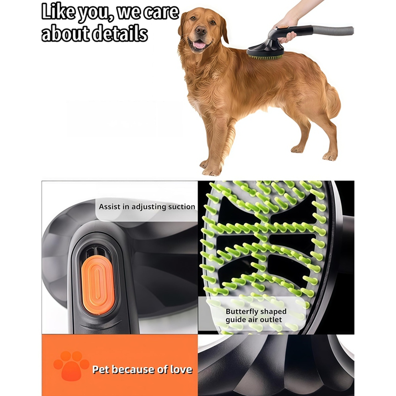 Shedding Brush Vacuum Attachme - đánh giá và giá Pet Grooming