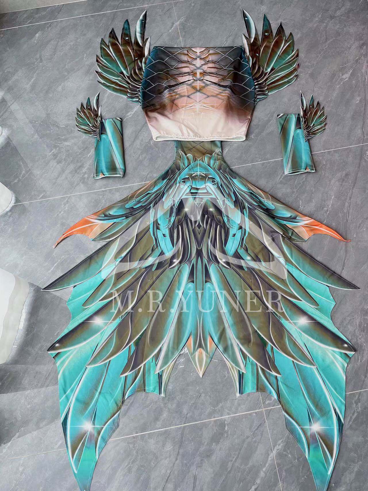 Original Mermaid Big Fish Tail - đánh giá và giá Aquarium