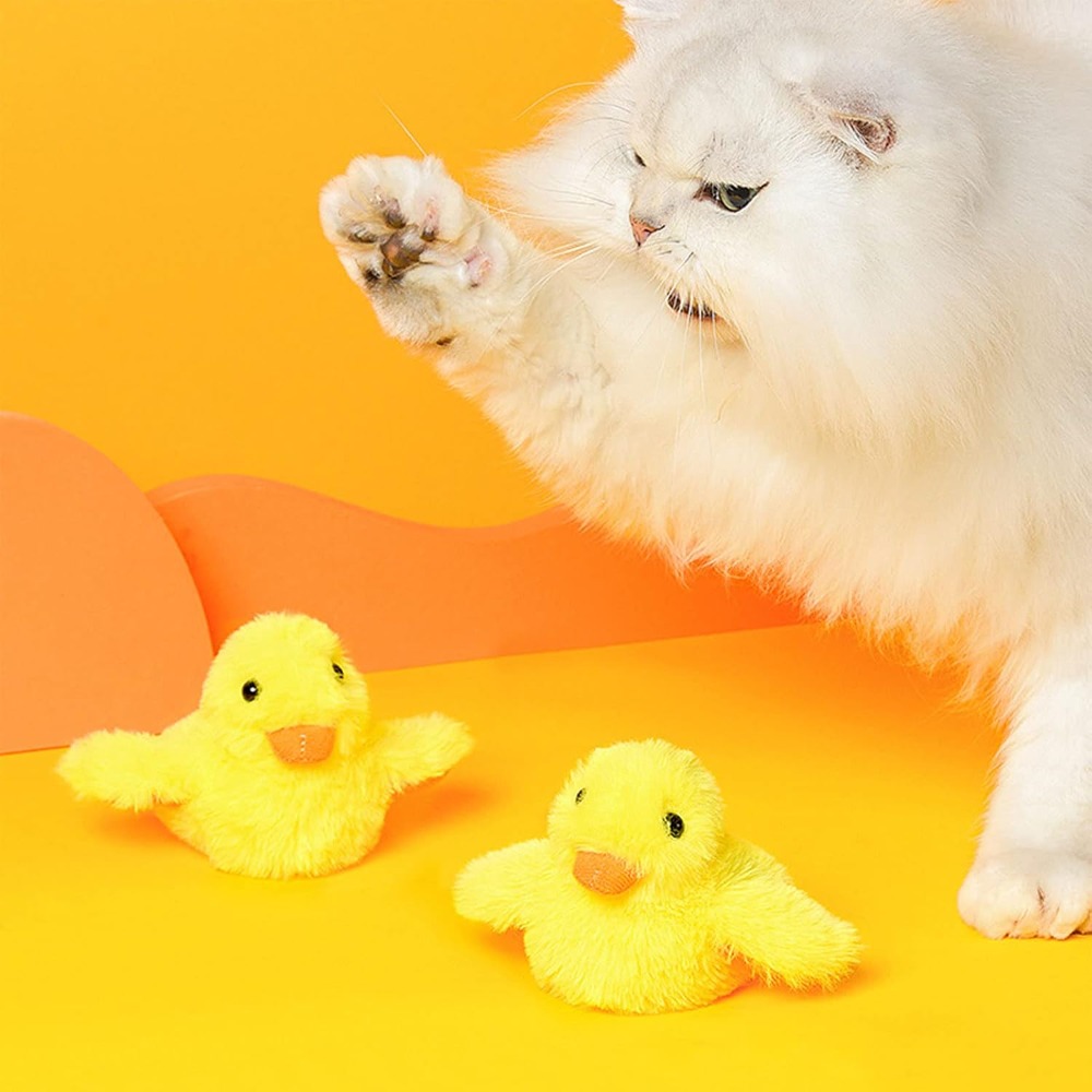 Electric Duck Cat Toy Interact - đánh giá và giá Catnip Interactive Plush Mouse