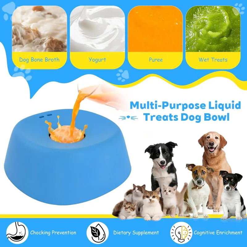 Slow Feeder Dog Bowls for Liqu - đánh giá và giá Interactive Squeaky Plush Dog Toy
