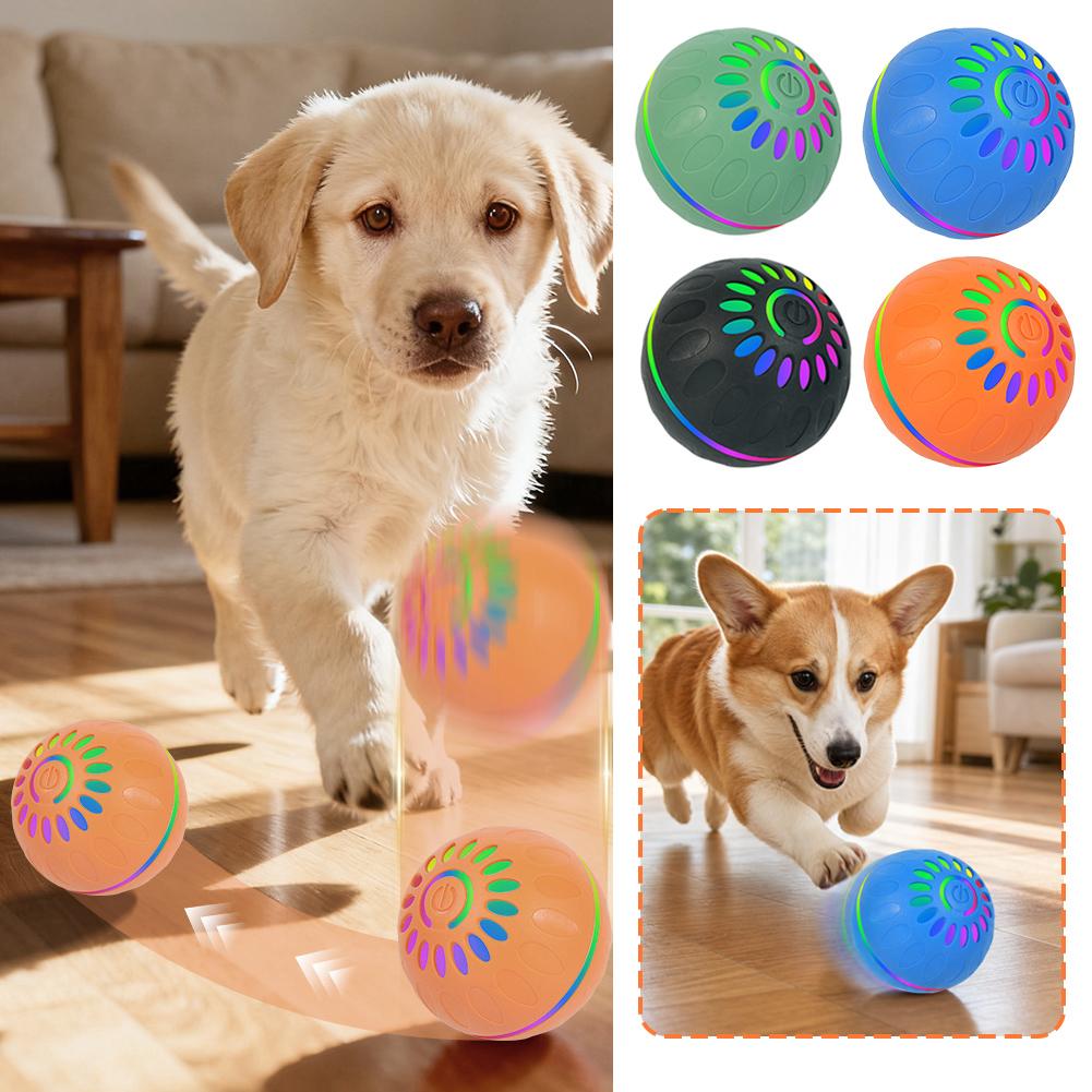 Smart Automatic Rolling Dog Ba - đánh giá và giá Automatic Moving Dog Ball