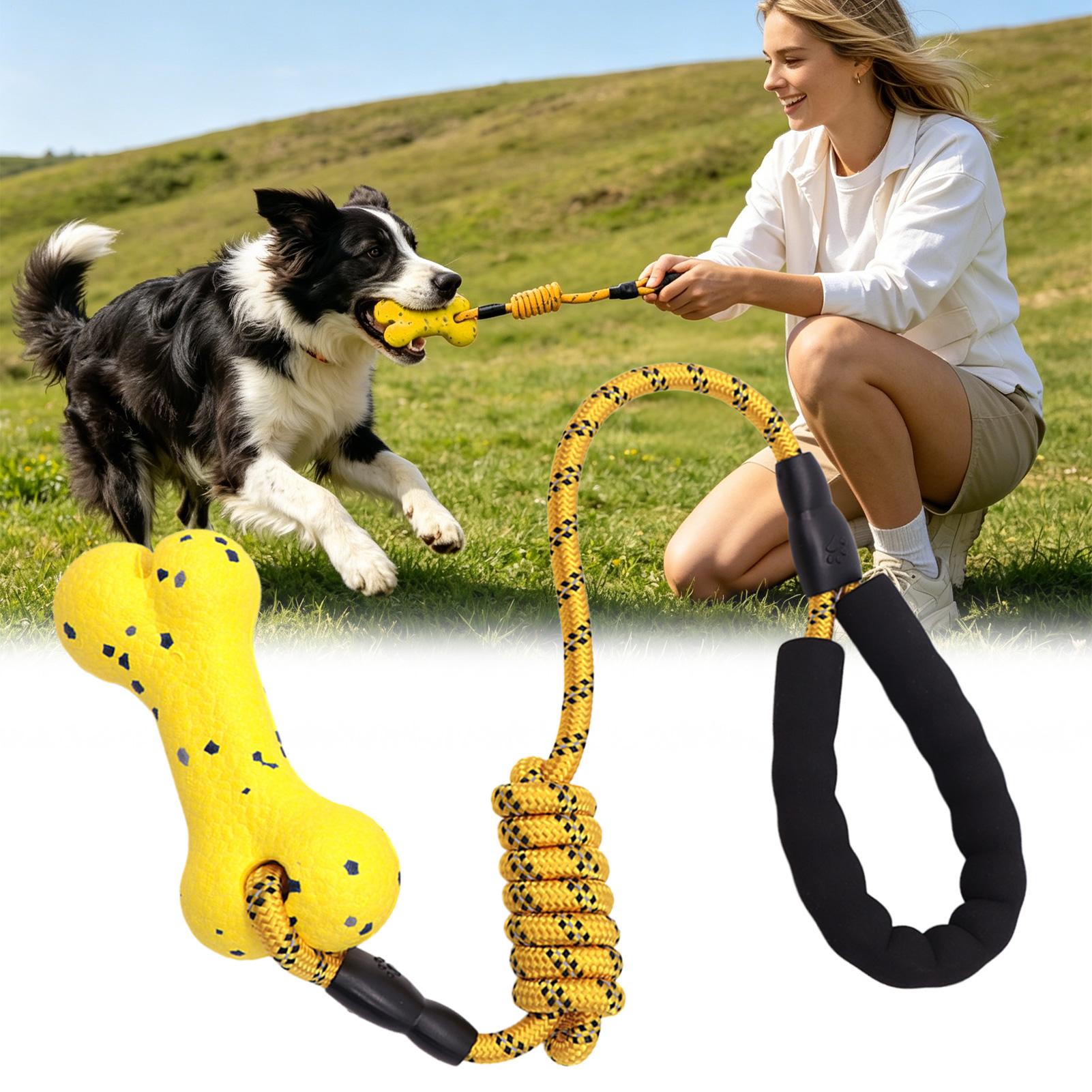 Tug Of War Dog Toy Interactive - đánh giá và giá Dog Rope Toy Aggressive Chewers