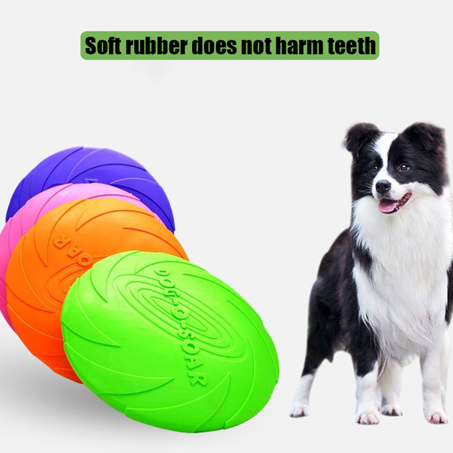 Large Dog Golden Fur Pet Flyin - đánh giá và giá Flying Disc Dog Training Toy